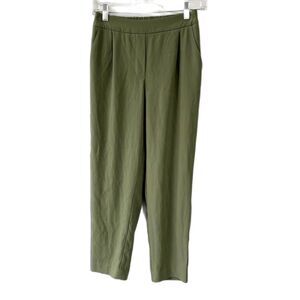 Skies Are Blue Elastic Waist Mid-Rise Tapered Pant XSP